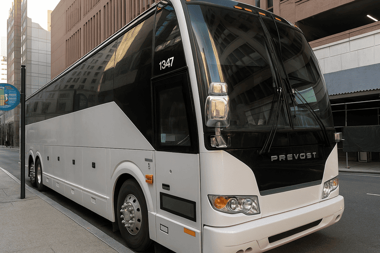 a Bryan Coach Bus Service coach bus