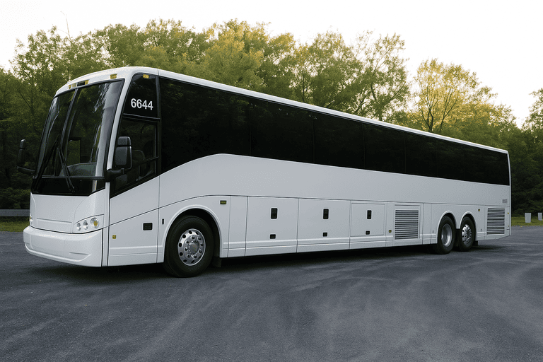 exterior of Bryan Coach Bus Service coach bus