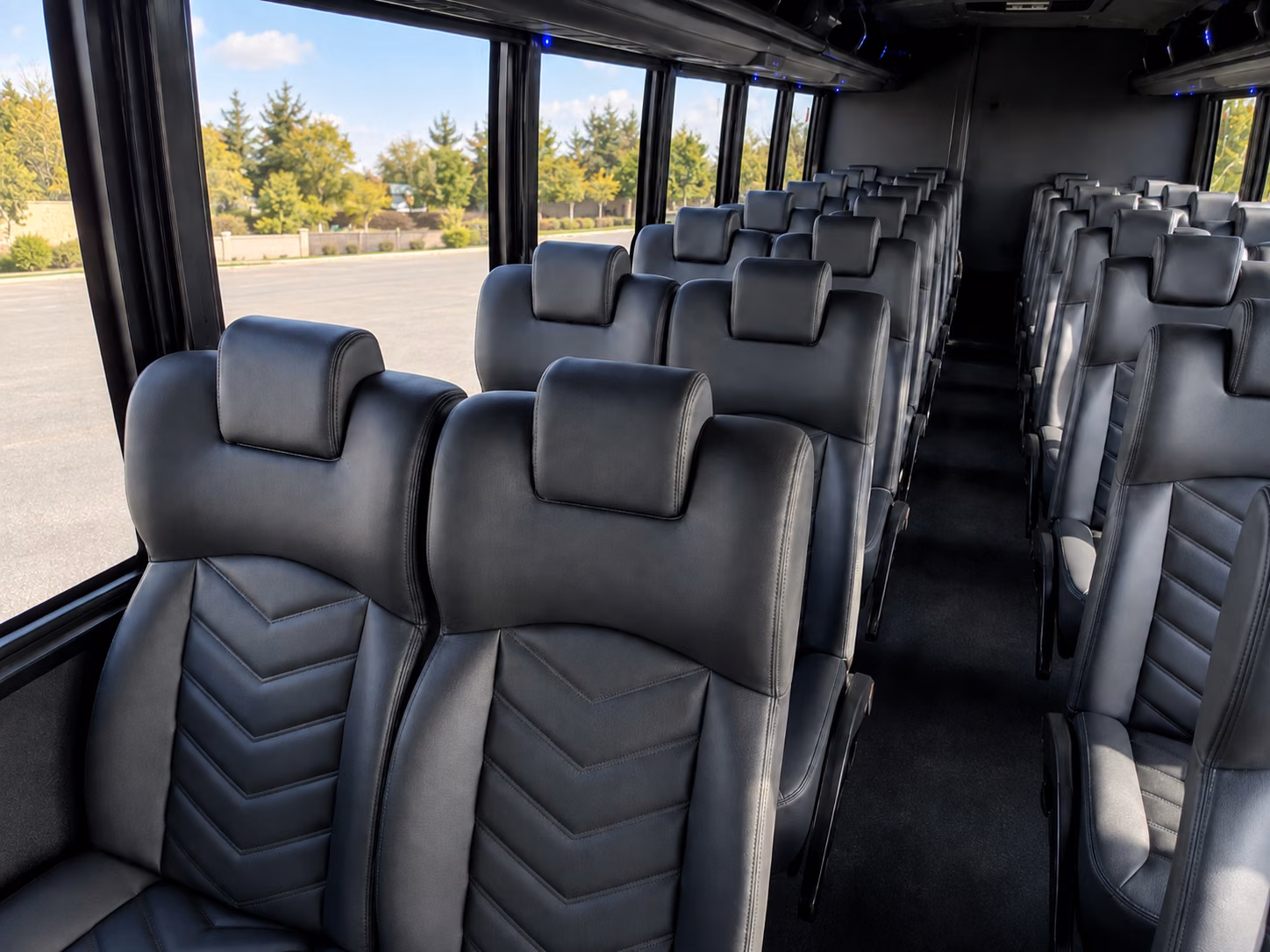bryan 15 passenger minibus interior