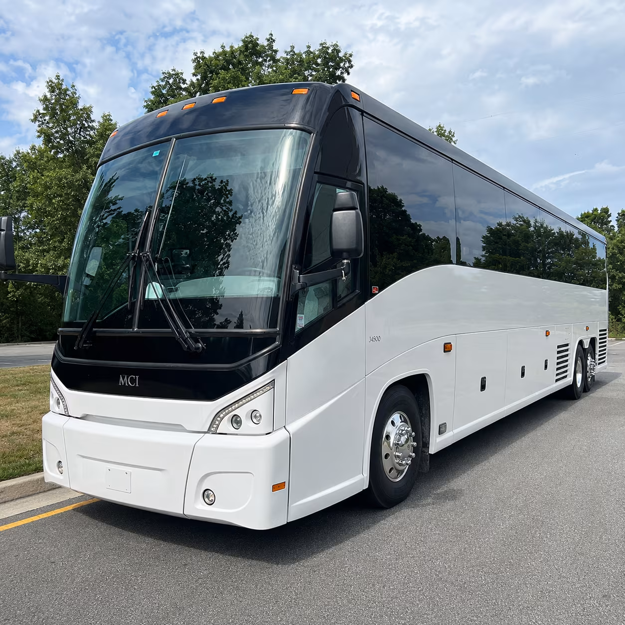 bryan 56 passenger charter bus