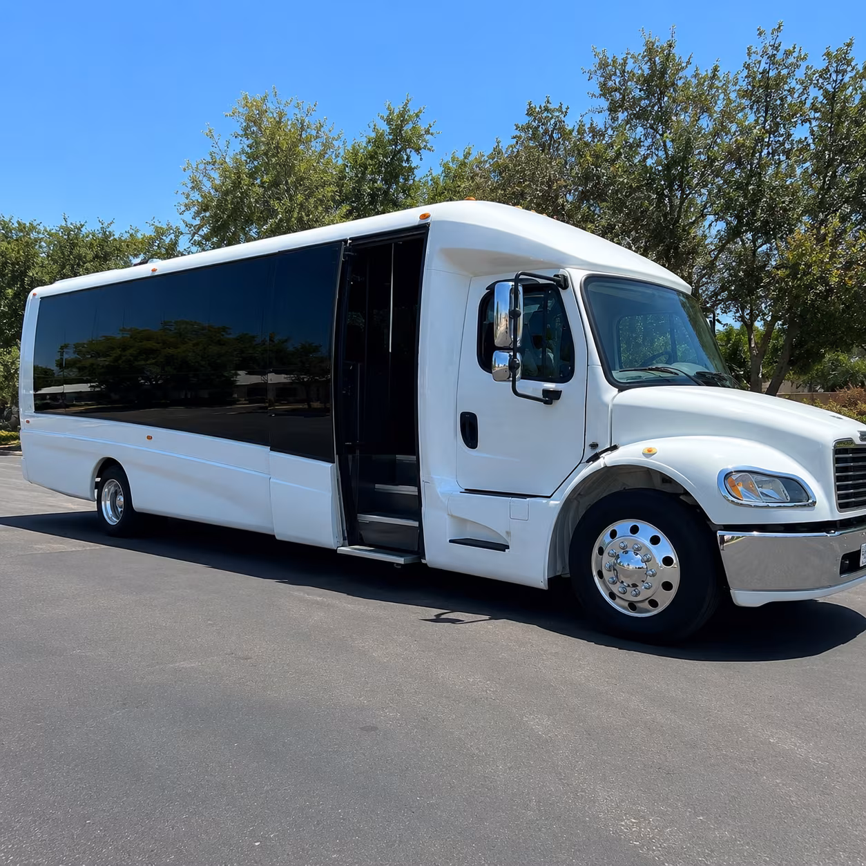bryan private event transportation onboard seating