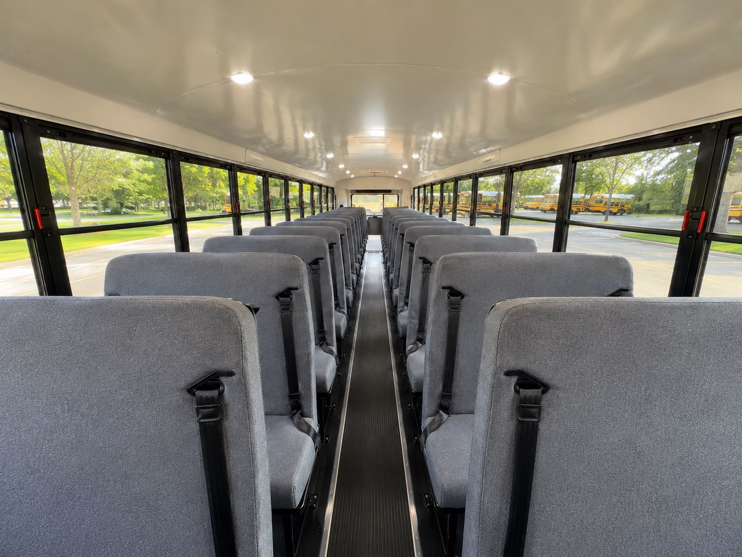 bryan school bus inside