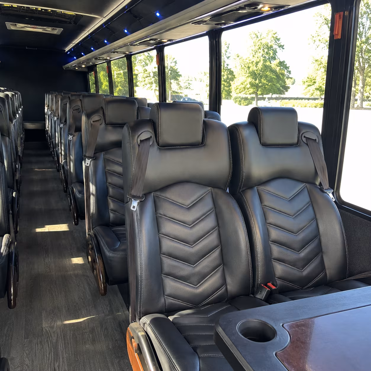 corporate winery and vineyard event buses in bryan