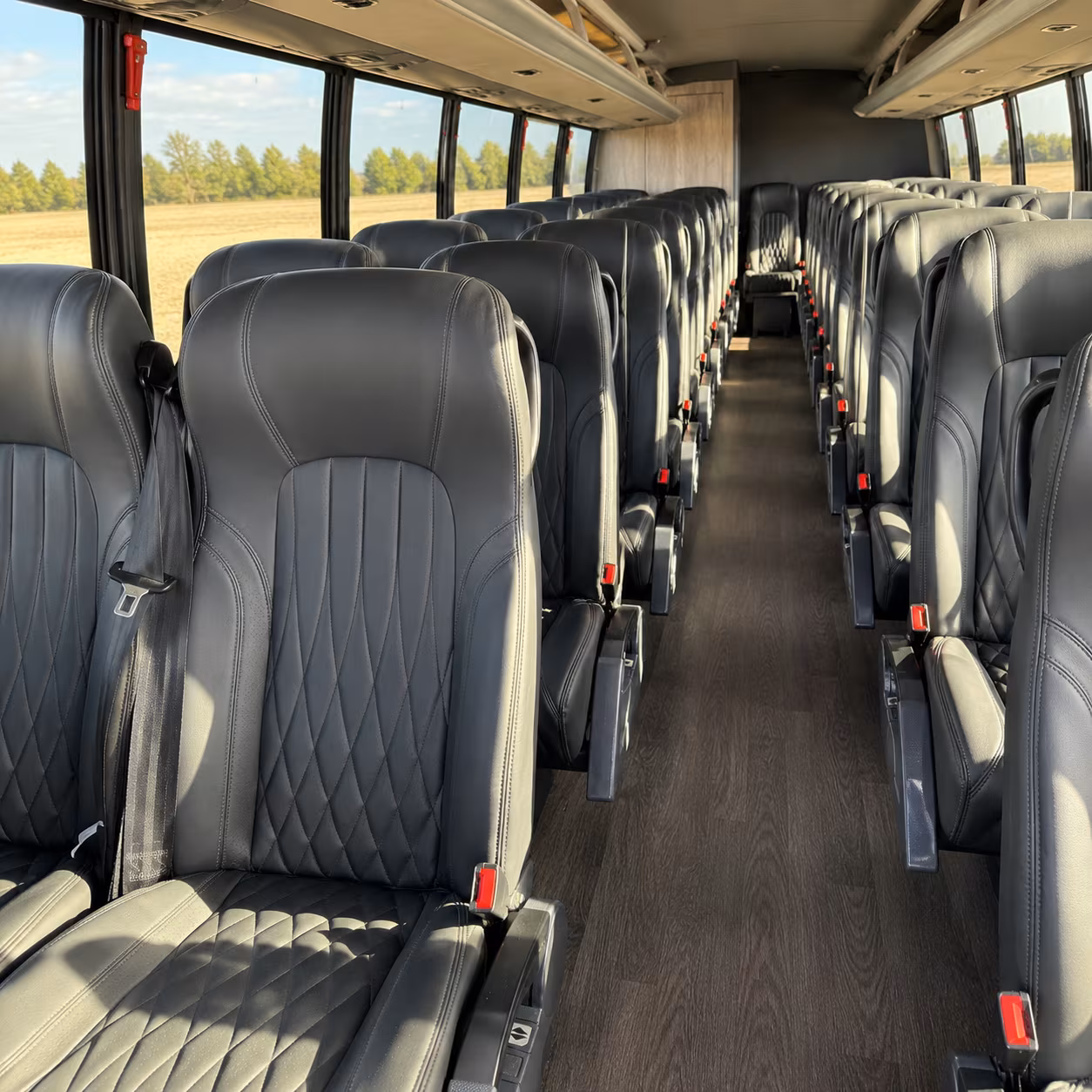 how is a bus rental actually priced in bryan texas