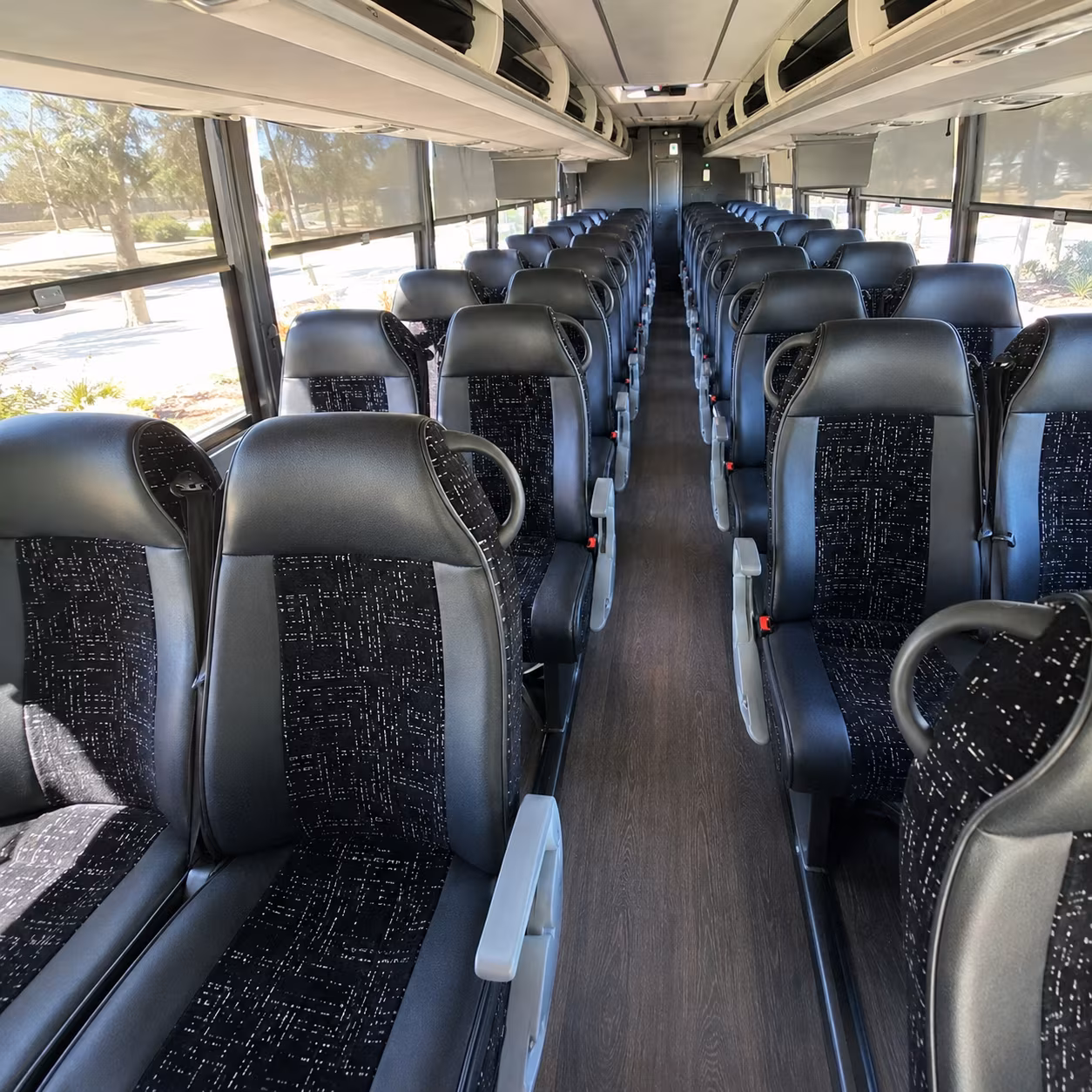 long distance charter buses for away games and texas road trips