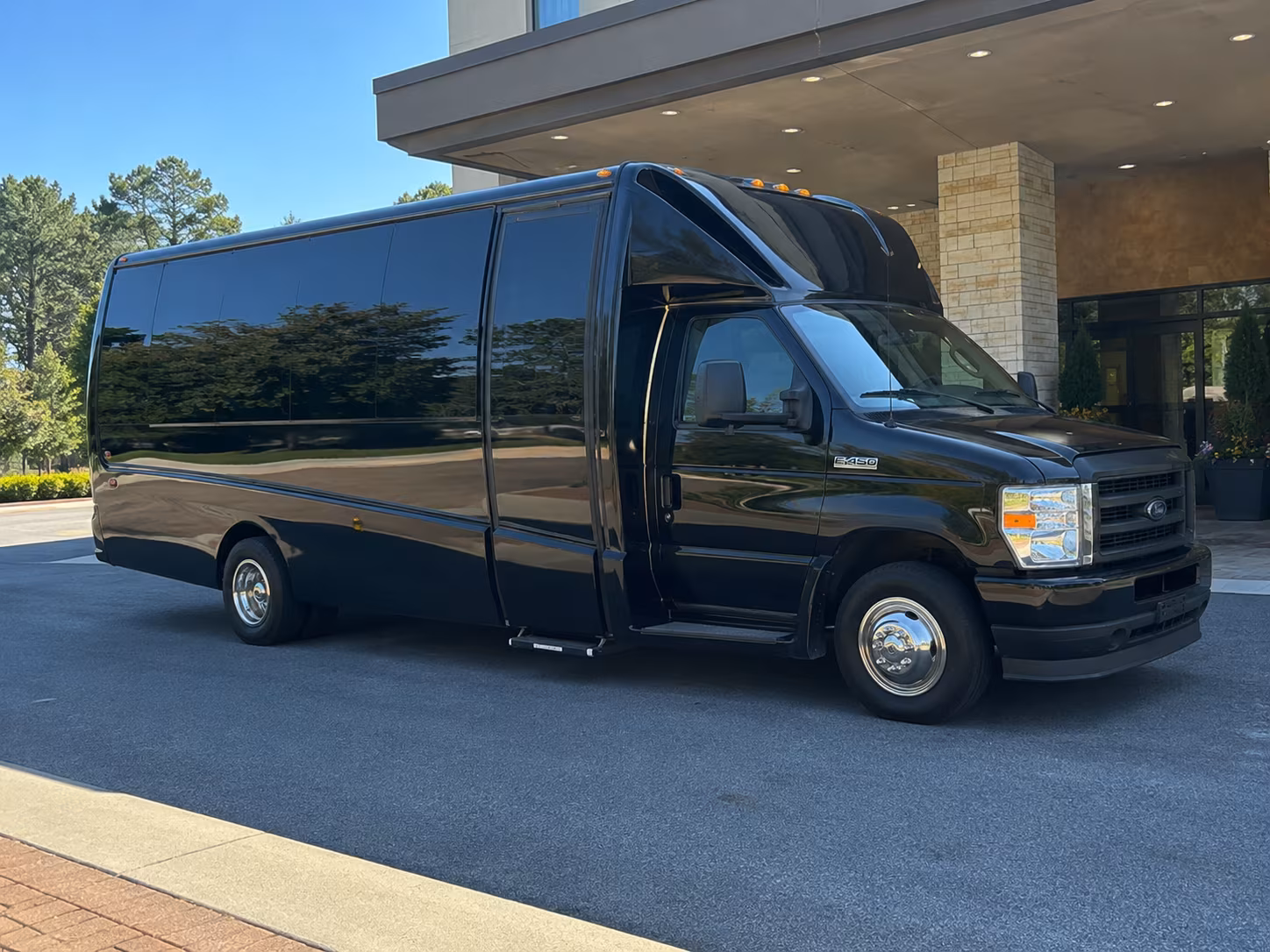 minibuses for bridal party transportation on your bryan wedding day