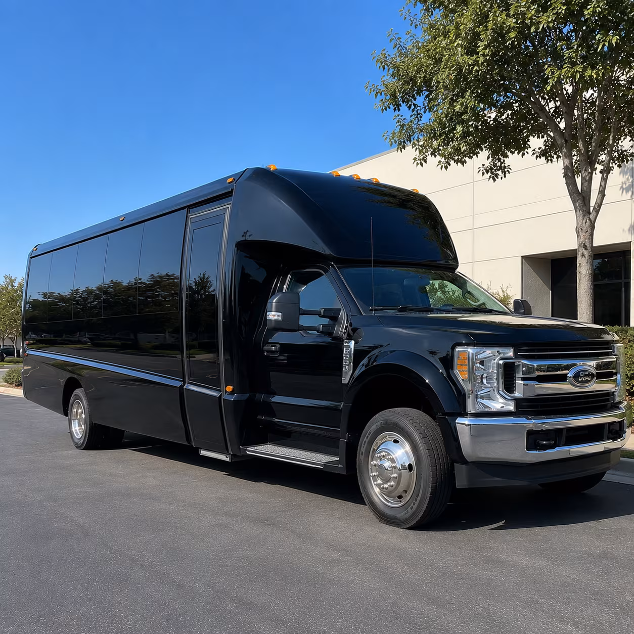 prom night buses for rudder high school groups in bryan